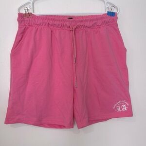 🎉4/30$🎉 Streetwear Society Pink Athletic Shorts with Elastic Waistband 🩷